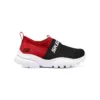 Chaussures de sport à enfiler « Noir Rouge »
