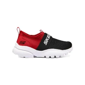 Chaussures de sport à enfiler « Noir Rouge »
