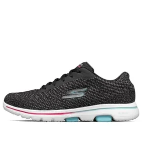 Chaussures de sport Go Walk 5 Noir/Blanc/Vert