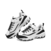 Chaussures Dlites Chunky « Blanc Noir »