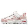 Chaussures Dlites Chunky « Blanc Rose Rouge »