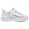 Chaussures Dlites Chunky « White Pink Blue »