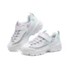 Chaussures Dlites Chunky « White Pink Blue »