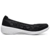 Chaussures à enfiler Arya Noir/Blanc