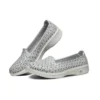 Chaussures à enfiler basses H2 Go, mocassins, gris