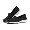 Chaussures à enfiler confortables et modernes « Noir Blanc »