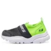 Chaussures à enfiler de sport « Noir Gris Vert »