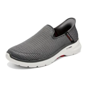 Chaussures Go Walk 6 « Gris Rouge Blanc »
