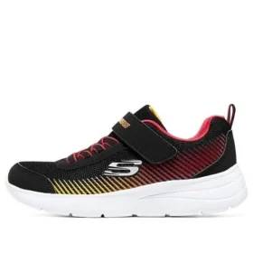 Chaussures Microspec Gorza « Noir Rouge Jaune »