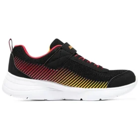Chaussures Microspec Gorza « Noir Rouge Jaune »