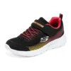 Chaussures Microspec Gorza « Noir Rouge Jaune »