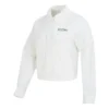 Chemise imprimée avec logo « Blanc Rose »
