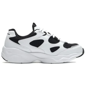 D&rsquo; Lites Airy Low-Top Chaussures Daddy Blanc/Noir