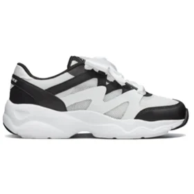 D&rsquo; Lites Airy Low-Top Chaussures Daddy Blanc/Noir