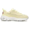 D »Lites – Chaussures basses Daddy « Bright Blossoms » Jaune