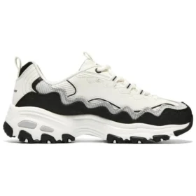 D&rsquo; Lites – Chaussures Biggest Fan « Blanc Noir »