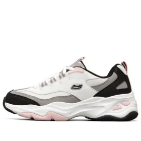 D&rsquo; Lites Chaussures Low-Dad Blanc/Noir/Rose