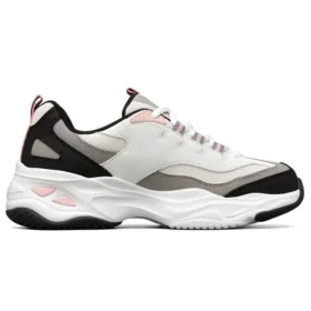 D&rsquo; Lites Chaussures Low-Dad Blanc/Noir/Rose