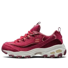 D&rsquo; Lites Velvet Low-Top Chaussures pour hommes Rouge