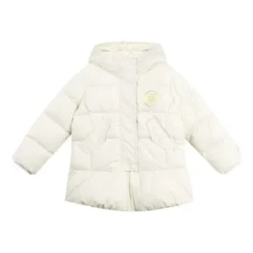 Doudoune à capuche unie « White »