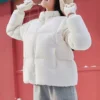 Doudoune courte de la série Lifestyle « White »