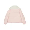 Doudoune imprimée FASHION « Rose Blanc »