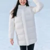 Doudoune longue BASIC « White »