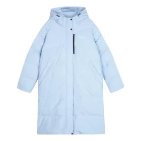 Doudoune longue basique « Bleu »