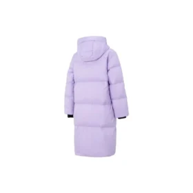 Doudoune longue décontractée « Violet »