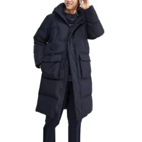 Doudoune longue de la série Lifestyle « Black »