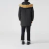 Doudoune longue de la série Lifestyle « Black »
