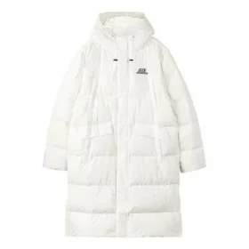 Doudoune longue de la série Lifestyle « Blanc »