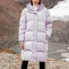 Doudoune longue « Multicolore »