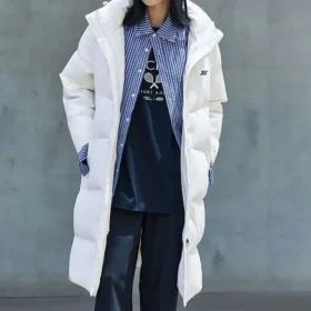 Doudoune longue « White »