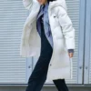 Doudoune longue « White »