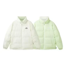 Doudoune réversible Waterproof et chaude « White Green »
