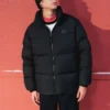 Doudoune tendance avec logo imprimé « Black »
