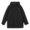 Doudoune tissée coupe-vent « Noir »