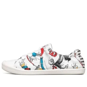 Dr. Seuss x Skechers Bob&rsquo;s Beach Bingo Baskets basses Blanc/Rouge/Bleu