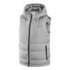 Gilet à capuche décontracté en duvet « Gris »