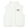 Gilet en maille ample sport-décontracté « Blanc Noir Rouge »