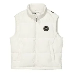 Gilet graphique « Blanc Noir Jaune Bleu »