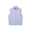 Gilet matelassé imprimé « Noir Violet Rose »
