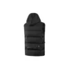 Gilet matelassé tissé « Noir »
