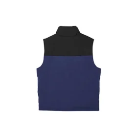 Gilet sans manches à col montant et petits logos patchwork « Multicolore »