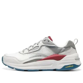 Global Jogger « Blanc Gris Rouge »