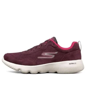 Go Run Focus Low-Top Rouge-vin