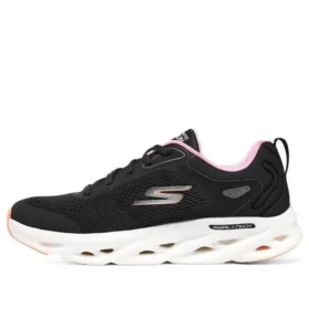 Go Run Swirl Tech « Noir Blanc Rose »