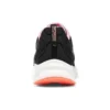 Go Run Swirl Tech « Noir Blanc Rose »