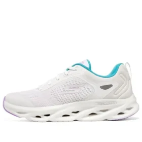 Go Run Swirl Tech « White Blue »